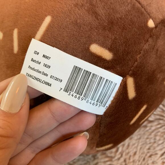 Squishmallow Kellytoy Hans Hedgehog w/ Earmuffs Super Soft Plush Holiday Edition - Picture 8 of 8